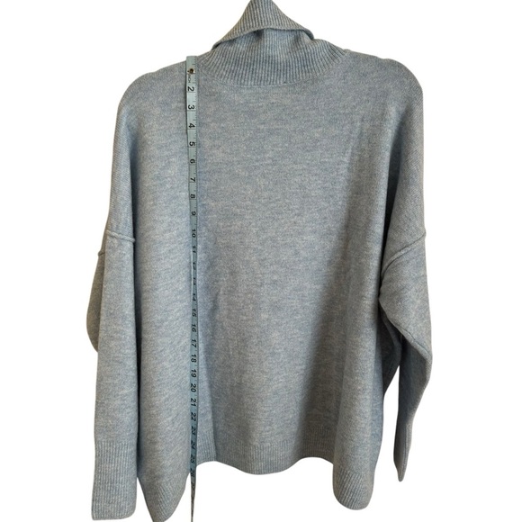 NWT Vince Camuto XXL Blue Soft Knit Turtleneck Sweater Pullover New - Picture 3 of 6